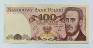 100 ZŁOTYCH 1982 seria HP