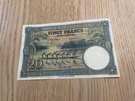 Kongo Belgijskie - 20 franków - 1949 - bardzo rzadki