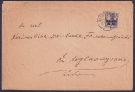 1917 Postgebiet Ober Ost koperta Wilkowyszki Fi 22