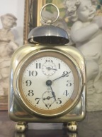 Stary Francuski budzik Japy Freres "Quarre" z około 1905r