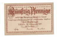 Kędzierzyn - Koźle - 50 Pf - 1917 - 31.10.1918