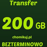 Transfer chomikuj 200 GB Bezterminowo !