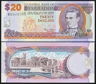 BNE - BARBADOS 20 Dollars 2000 D51 975105 # P63A # UNC