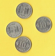 ISLANDIA 10 AURAR 1965 r.