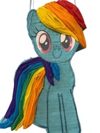 Piniata MY LITTLE PONNY KUCYK KONIK Rainbow dash + kij gratis