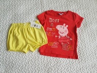 Cool Club bluzka i spodenki żółte nowe roz 104