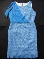 Fenn Wright Manson obłędna koronkowa sukienka j.nowa 42