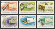 KUBA CUBA - KOSMOS - POCZTA - 1989 - CZYSTE **