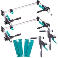 ZESTAW DO MONTAŻU OŚCIEŻNIC DRZWI WOLFCRAFT PRO ROZPIERAKI FUTRYN 3676000