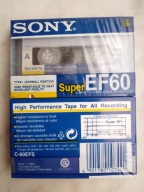 SONY SUPER EF 60 , JAPAN , 2 KASETY - NOWE W FOLII UNIKATY