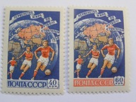 ZSRR - MŚ w piłce nożnej - Szwecja 1958 - Mi. 2089-90 A **