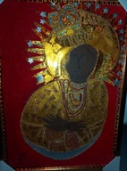 Rękodzieło obrazu Matki Bożej Ostrobramskiej