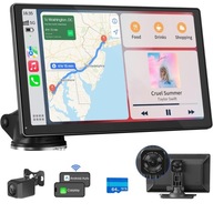 Avylet Bezprzewodowe radio samochodowe CarPlay ekranem 9" i kamerą 4K 13678
