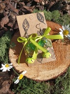 Kolczyki Stardew Valley - Junimo - rękodzieło, stal