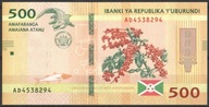 Burundi- P- 50 - 500 Francs - 2018 - seria AD