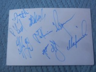 Autografy- Legia Warszawa (Górski Kazimierz, Majewski Stefan, Kusto)