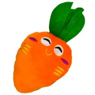 PLUSZOWA Zabawka Dla PSA Marchewka 10cm Małych PSÓW Piszczałka Pomarańczowa