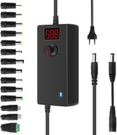 Zasilacz Wielozakresowy Uniwersalny 3 A 4-12 V Ładowarka USB 12 Końcówek