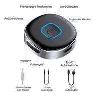Adapter Bluetooth AUX do samochodowego systemu audio - odbiornik J33 5
