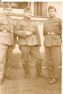 WEHRMACHT -TRZECIA RZESZA -ŻOŁNIERZE -zdjęcie -mały format