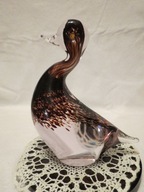 Szkło artystyczne WEDGWOOD z fuorescencją w UV. Anglia. XX w. Kaczor.