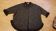 PONCZO MELANŻ ROZ M-XXL