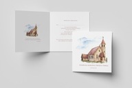 Zaproszenia na Pierwszą Komunię Świętą - personalizowane| 10 sztuk