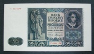 50 złotych 1941 seria - seria E 0114178