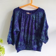 Bluzka dziewczęca bluzeczka z brokatem Old Navy 116 122 bawełna (658)