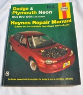 HAYNES REPAIR MANUAL DODGE PLYMOUTH NEON 1995 - 99