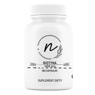 NaturePRO Witamina B7 Biotyna 5000 mcg 180 kapsułki