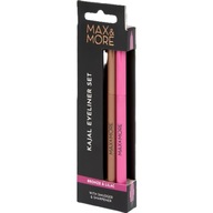 METALICZNE EYELINERY MAX & MORE – ZESTAW 2 SZT.