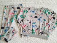 Cool Club piżamka szara w zwierzątka roz 134-140