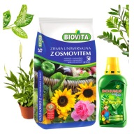 Wydajna Ziemia do Kwiatów 20L z Osmovitem i Nawozem