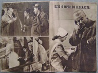 DZIŚ O WPÓŁ DO JEDENASTEJ -film prod.CSRR -program kinowy -lata 50-te