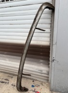 DUŻY FIAT FSO 125P ZDERZAK PRZÓD PRZEDNI CHROMOWANY CHROM