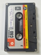 BASF CHROMDIOXID C60 KASETA MAGNETOFONOWA