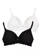 Śliczny biustonosz TU biały Maternity UK 32DD EUR 70DD