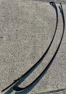 Mercedes CLS W257 czarna listwa ozdobna dachu szyby uszczelka dachowa