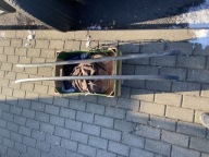 Relingi dachowe Audi A4 B9 reling prawy lewy 8W