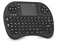 RII Bezprzewodowa mini klawiatura X8 TOUCHPAD RGB PC TV 2.4GHz