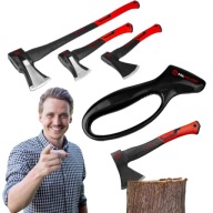 SIEKIERA ROZŁUPUJĄCA MAŁA KUTA DO RĄBANIA DREWNA ŁUPANIA ZESTAW SIEKIER