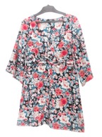 LINDEX BAWEŁNIANA LEKKA SUKIENKA KWIATY 36