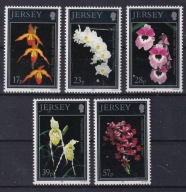 Jersey 1993 ** cena 9,90 zł kat.6,25€ - flora, storczyki