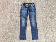 Tommy Hilfiger spodnie jeansy 25/34 biodrówki