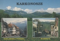 Pocztówka współczesna Karkonosze 3 widoki