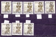 3447 - ZNAKI ZODIAKU - PANNA - ODMIANY PAPIERU I FORM DRUKOWYCH - KASOWANE