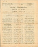Łuckie nowości 1915 Łuck Wołyń I wojna światowa gazeta