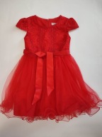 SUKIENKA DZIEWCZĘCA CZERWONA TIUL r. 10 LAT nr 651A