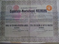 NOEMBING -AKCJA -HOLANDIA -1910 rok